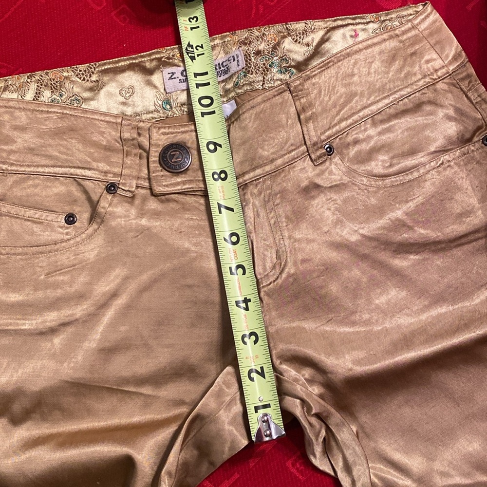 Z. Cavaricci Vintage Gold bootcut pants - Picture 9 of 9
